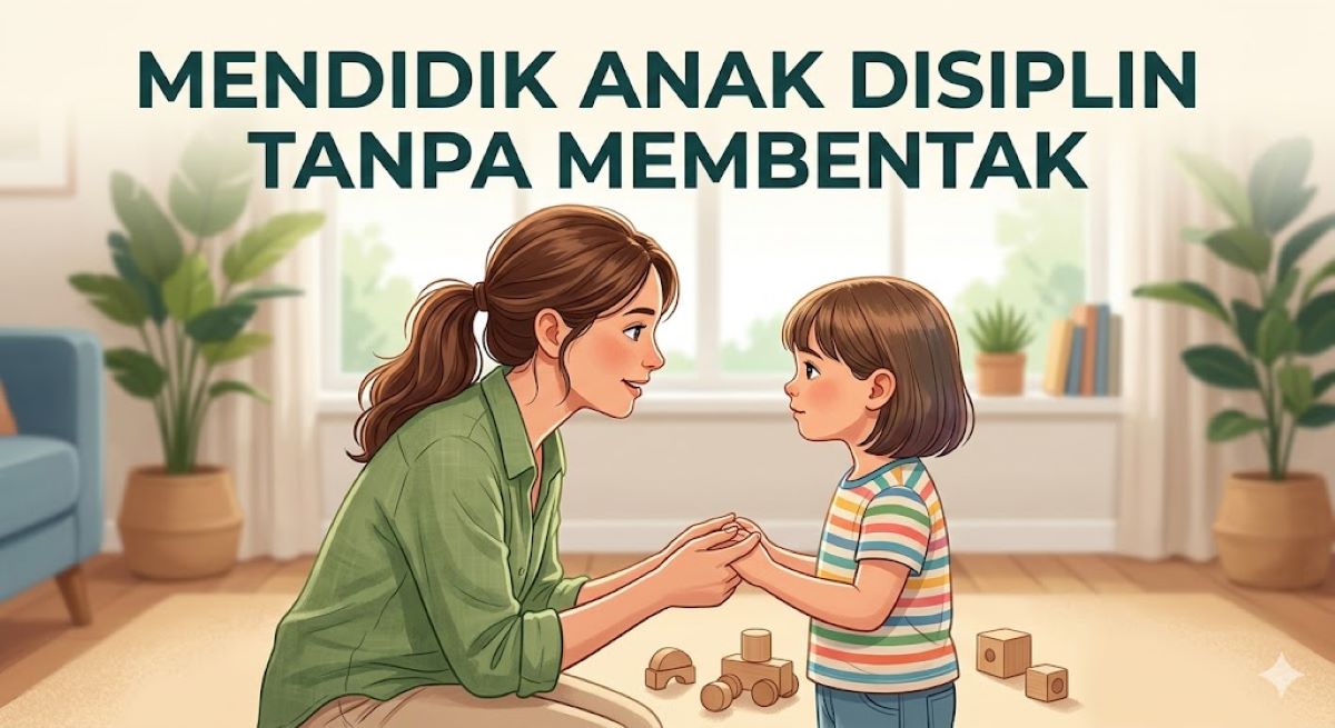 Mendidik Anak Disiplin Tanpa Membentak